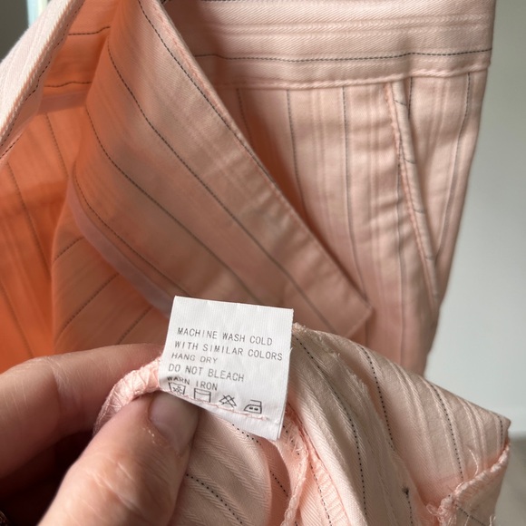 Pinstripe Shorts Pink - Picture 13 of 13